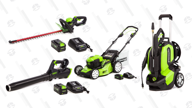 Save 20% on Greenworks Pressure Washers and Accessories | AmazonSave up to 32% on Greenworks Elite Lawn Tools | Amazon